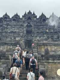 Steps Through Time: A Soulful Morning at Borobudur