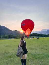 🎈 บอลลูนบินเที่ยวเหนือ Vang Vieng