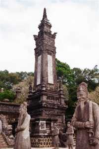 The Royal Mausoleum of Khai Dinh in Sparkling Gold