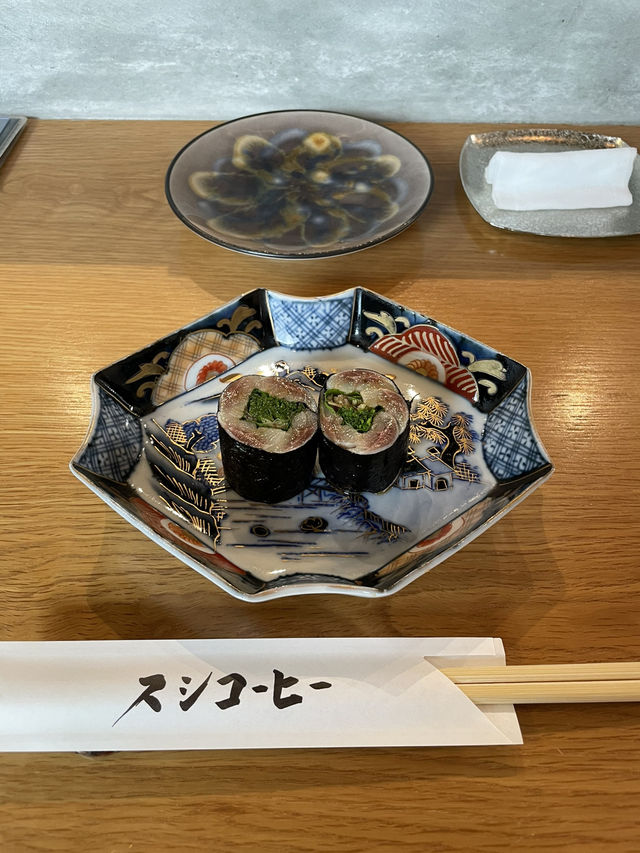 🍣☕ 스시커피 | 오사카의 전설적인 초밥집 ☕🍣