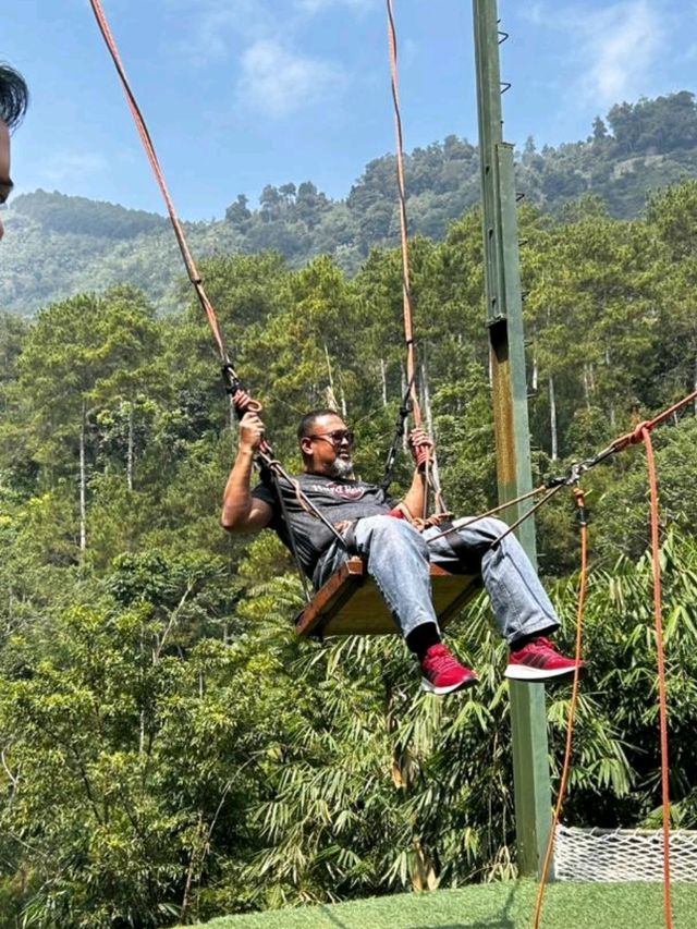 Lodge Maribaya in Lembang Bandung is an Instagram able photo spots