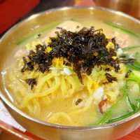 自家製韓國刀削麵🍜