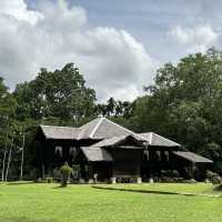 An authentic malay traditional house - it’s almost 100 years old!