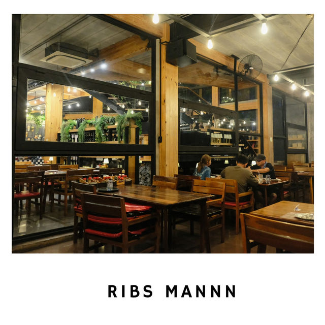 🥩 Ribs Mannn เขาใหญ่ – เจ้าแห่งอาหารรมควัน