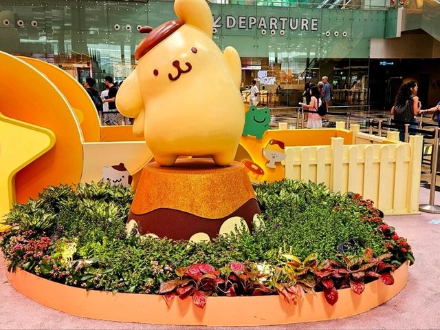 Departing from Changi Airport, the best airport in the world