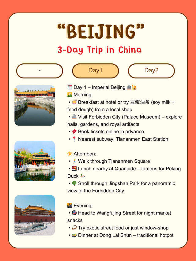 Sharing my Beijing Travel Plans! China🇨🇳