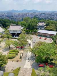 【国宝】犬山城から見下ろす犬山の絶景