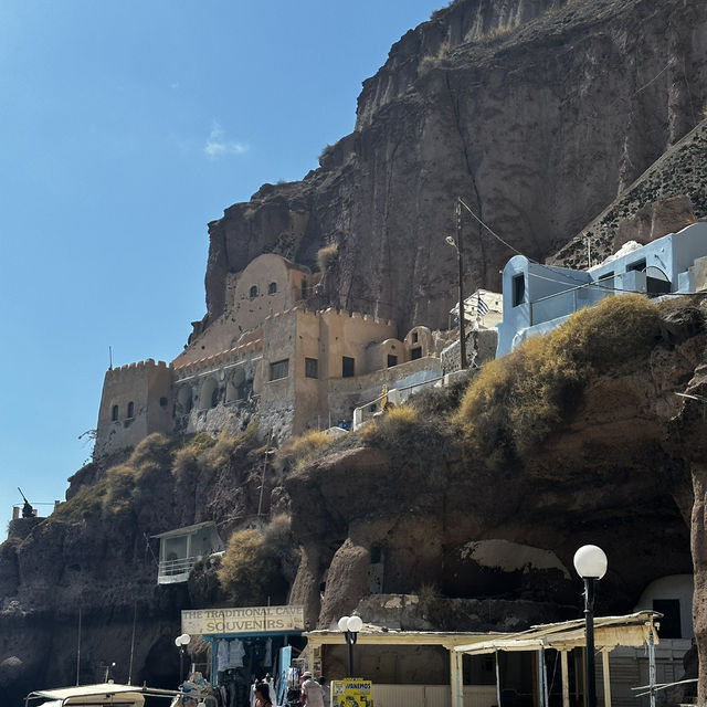 ⚓✨ Santorini Old Harbor – A Glimpse into Island Traditions