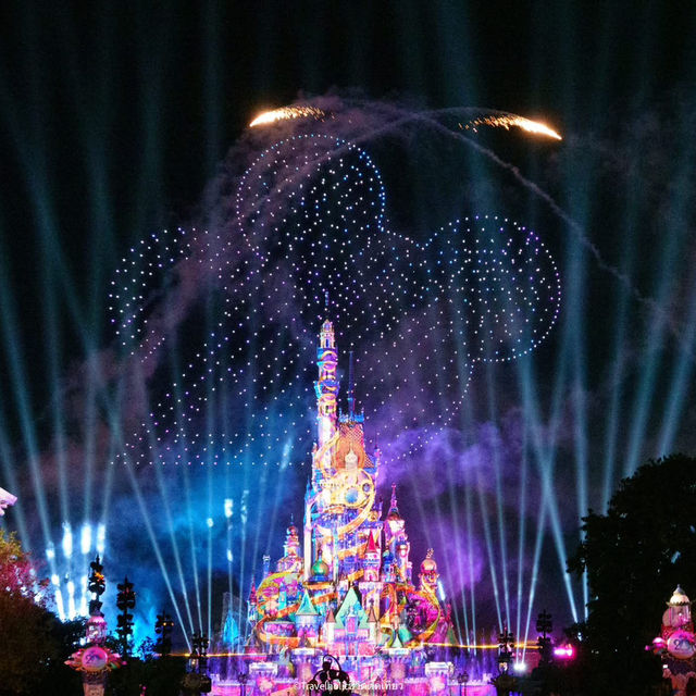 พลุฉลอง 20 ปี Hong Kong Disneyland  คือพีคมาก