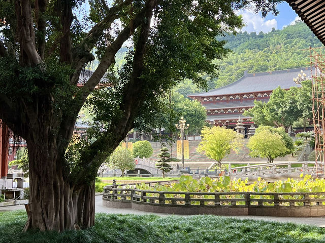 Qishan Wanfo Temple Fuzhou  