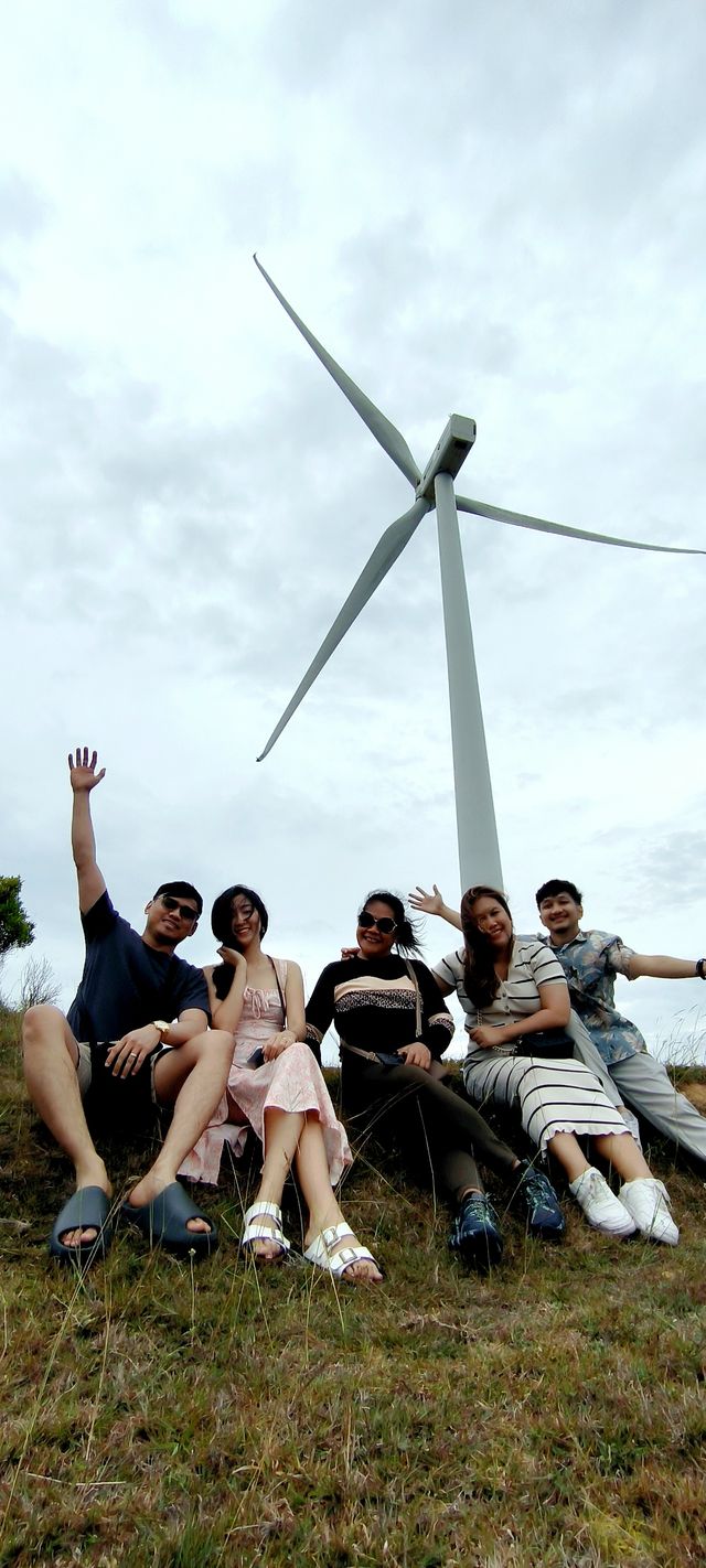 San Lorenzo Wind Farm Lookout Point in Guimaras, Philippines