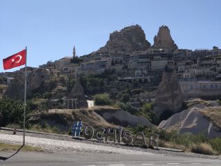 🏰 A view of time from the top of Uchisar, Cappadocia, Turkey