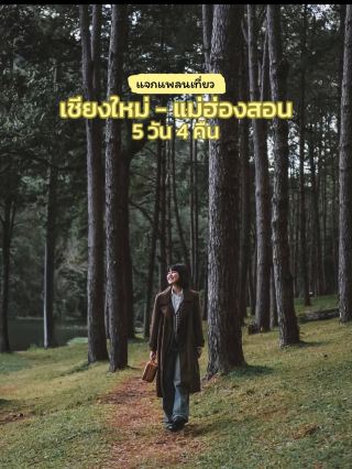 ❄️ Giving away a travel plan for Chiang Mai - Mae Hong Son, 5 days 4 nights