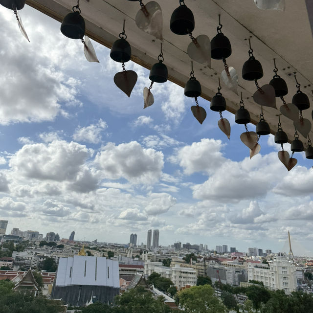 曼谷∣ 金山寺∣ 俯瞰全景的黃金聖山 