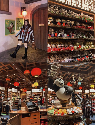 Единственная в мире зона «Кунг-фу Панда» в Universal Studios Beijing 🐼✨
