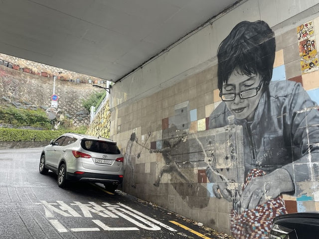 Cute little village for street arts 