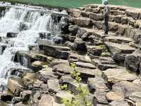 Trail and Camping at Devils Den Ar, USA