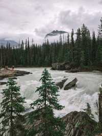 🌊 Takkakaw Falls + Natural Bridge – Yoho National Park Adventure!