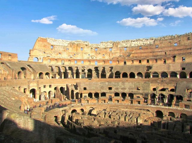 Enter the majestic realm of the Colosseum 