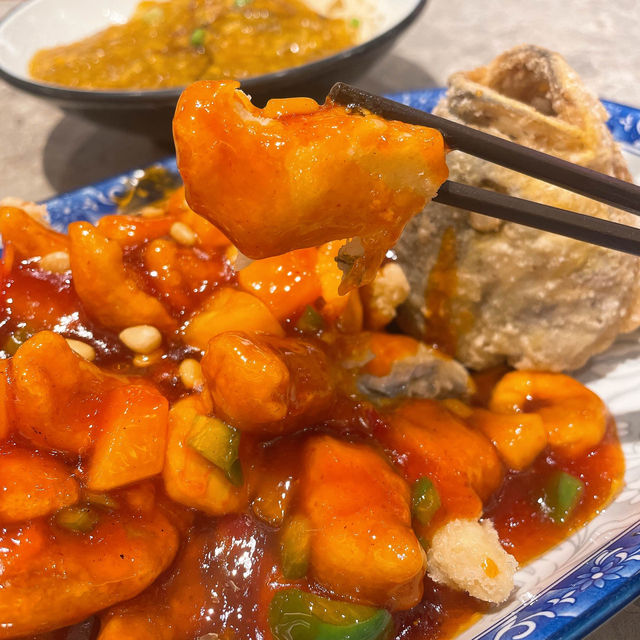 屯門高質鮮魚店🐟黃金炸魚出色！