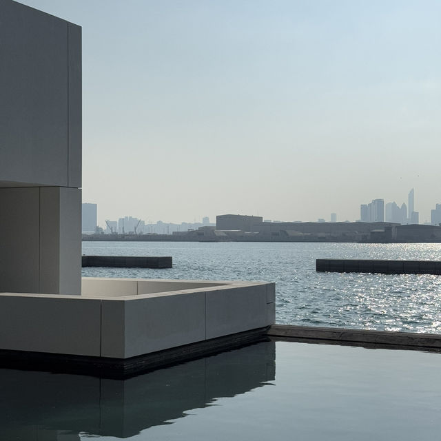 Being in absolute awe in the Louvre Abu Dhabi 