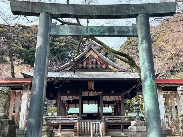 A shrine that is also famous as a power spot