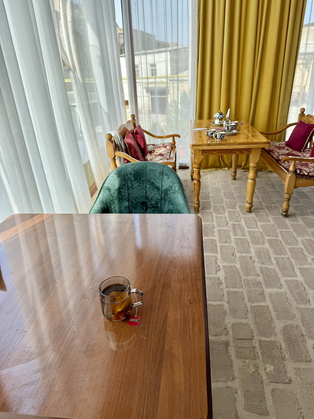 Spring Mornings in Bukhara – Breakfast on the Terrace