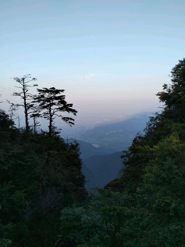Sacred Emeishan mountain