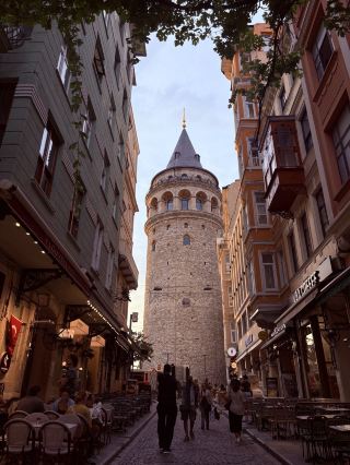 Galata Tower at sunrise 🌅