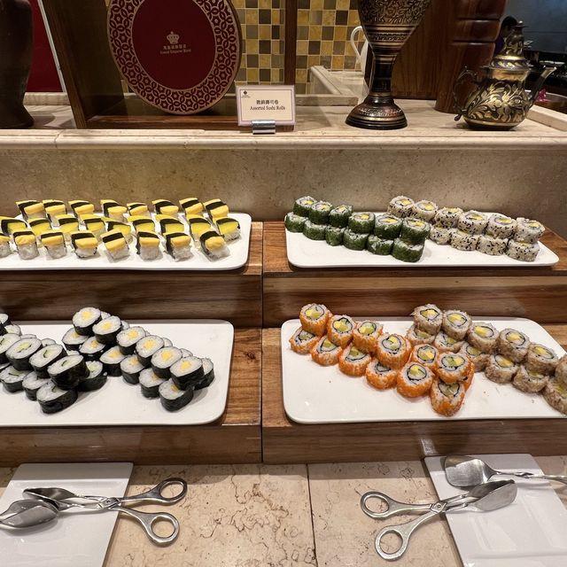 打卡澳門英皇酒店禦廚自助餐