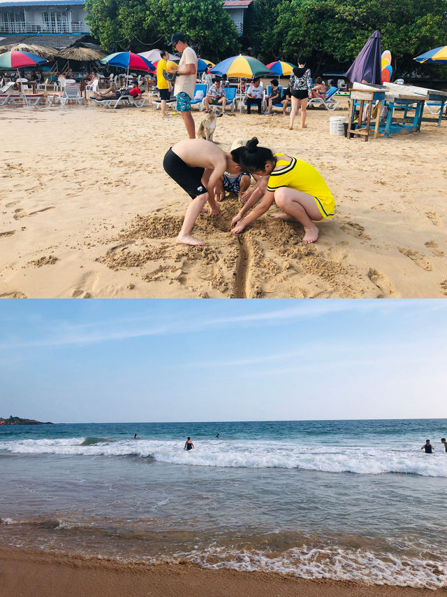 Surfing at Mirissa Beach🏄🏻‍♀️Having fun👏👏👏