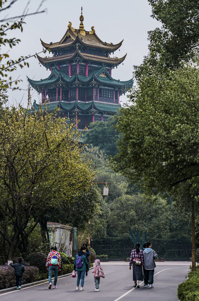 一張圖封神的重慶古建築