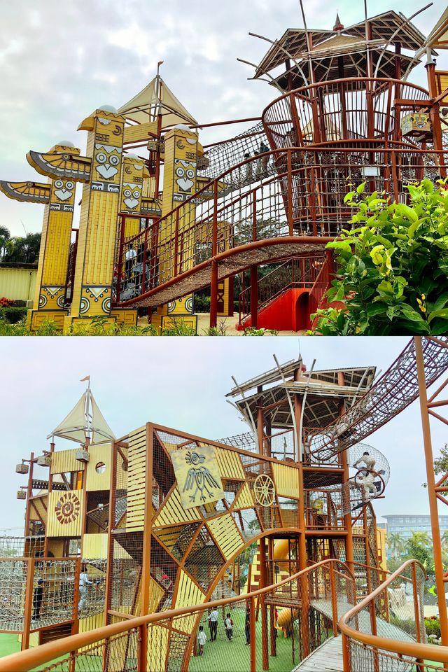 【珠海樂園】給娃放電的星奇塔