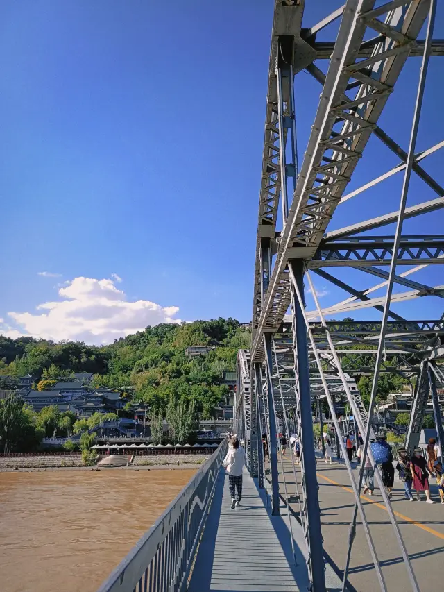 Gansu Lanzhou | Check-in at the first Yellow River Iron Bridge