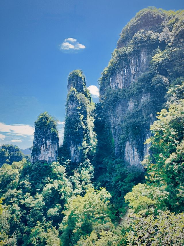 夏送清涼風馳宜昌，湖北自駕觀五峰之旅