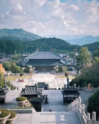 原來寺廟可以這麼美—寧波雪窦寺