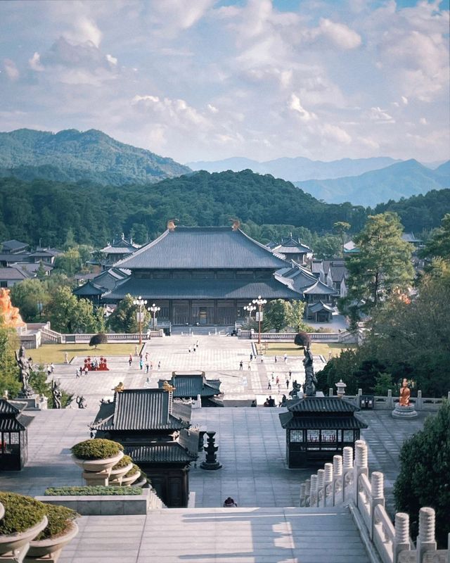 原來寺廟可以這麼美—寧波雪窦寺 原來寺廟可以這麼美—寧波雪窦寺