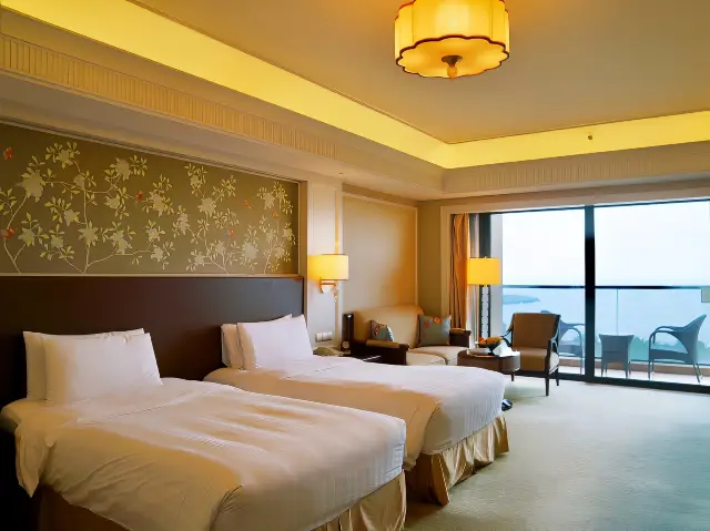 다른 해구 국빈관 여행 테니스 온천 뷔페!