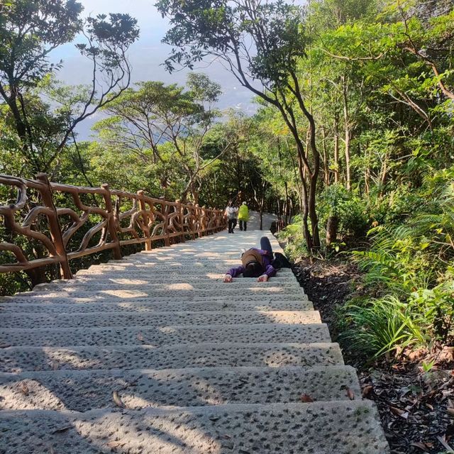 羅浮山飛雲頂，翻山越嶺只為不一樣的風景