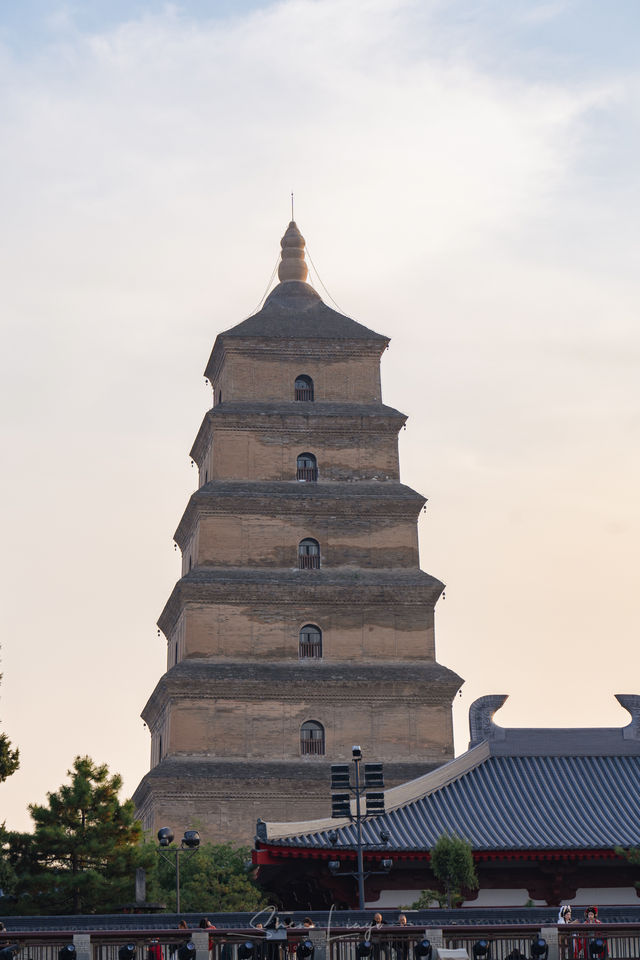 Strolling through history, experiencing the charm of Tang Dynasty architecture in Xi'an | Big Wild Goose Pagoda