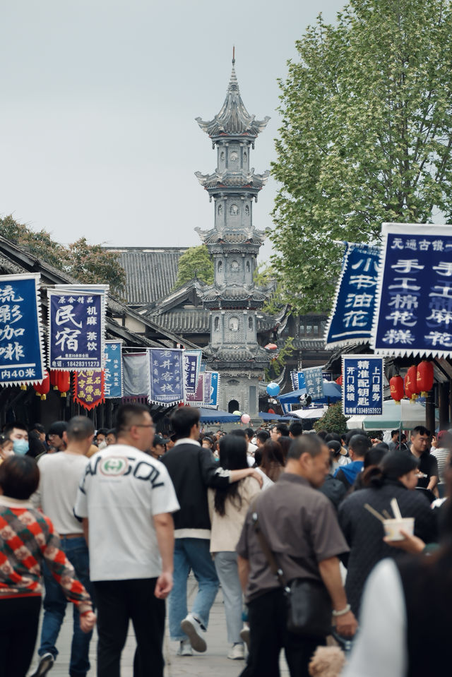 成都後花園崇州，元通古鎮吃喝玩攻略