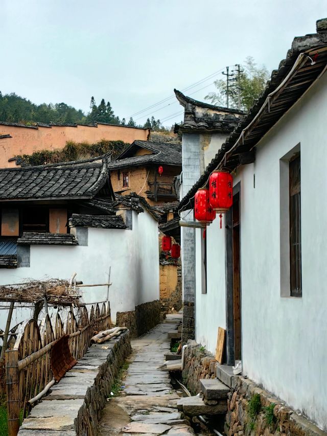 福建桂峰古村落隱藏在群山之間的村落