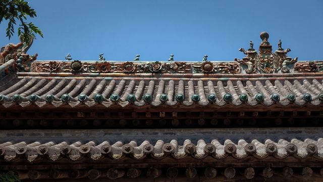 在山西重走梁林路，牛bility的木結構古建