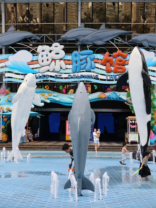 成都遛娃好去處地鐵直達的夢幻海洋公園