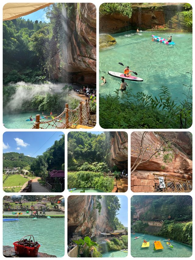 成都周邊又發現一個好地方，樂山｜螢火灣攀岩輕奢露營基地
