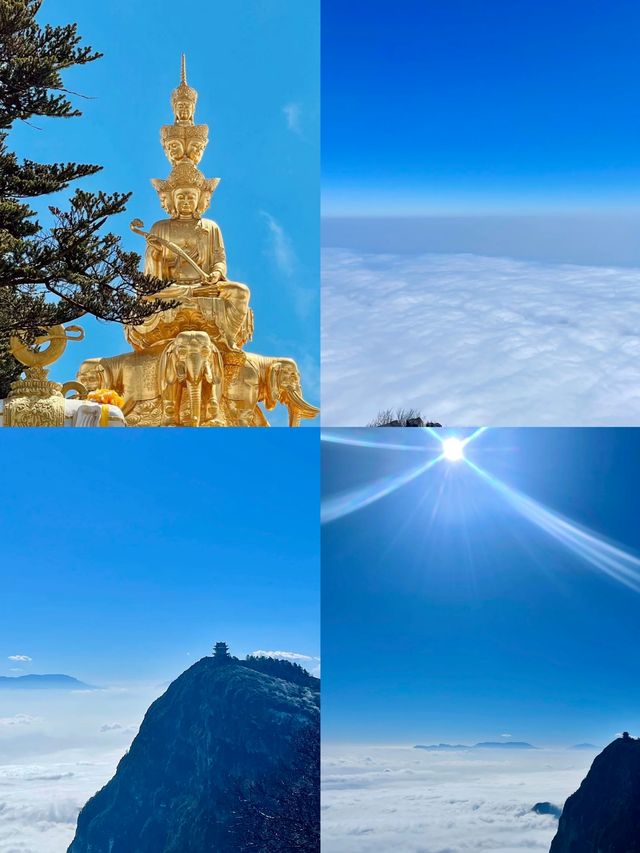 9月峨眉山2天1夜懶人遊攻略