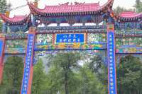 狼渡濕地草原位於岷縣青藏高原東段和秦嶺山脈西緣過渡帶，呈平原丘陵地貌。這裡平均海拔2,600米，地勢平坦。