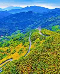 信陽西九華山自己的世外桃源。