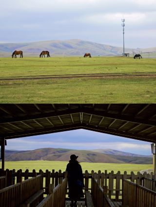 The beautiful scenery of the grassland cannot be missed in Ulanqab.