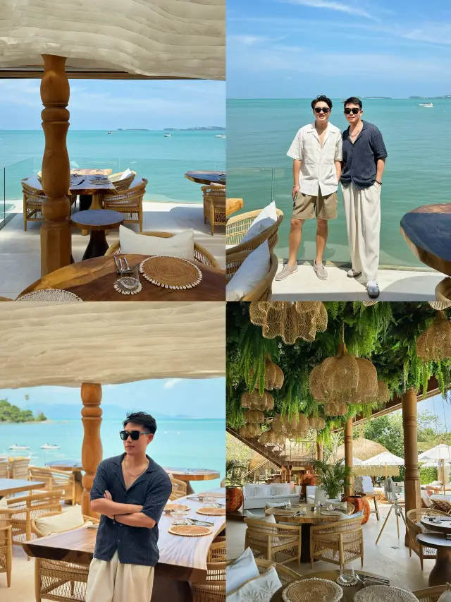 Koh Samui | A popular restaurant with stunning sea views.
